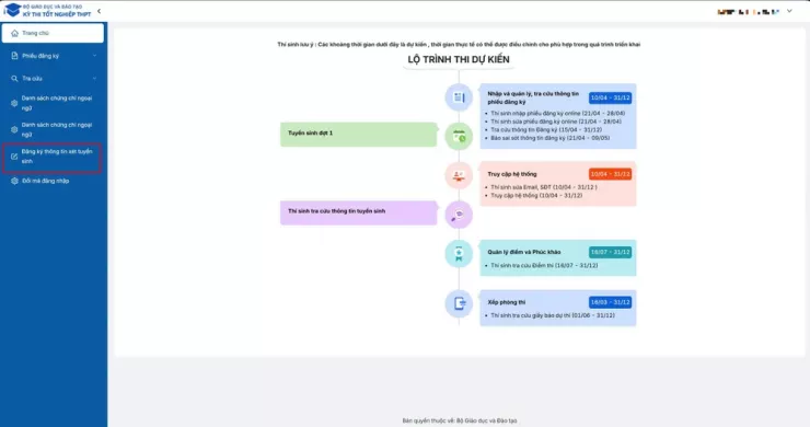 6 bước thí sinh phải làm khi đăng ký nguyện vọng xét tuyển đại học - 2